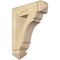 Ekena Millwork Olympic Arts & Crafts Rough Sawn Bracket, Douglas Fir, 4"W x 16"D x 20"H BKT04X16X20OLY03RDF - alternate 1